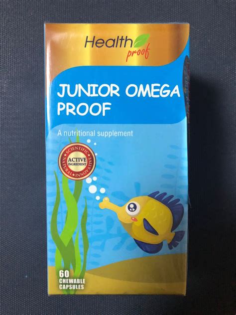 兒童魚油精華 Junior Omega Proof .